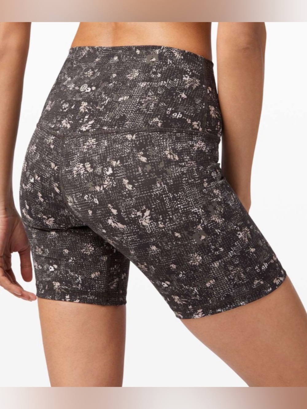 Lululemon Align Short 6” Equalized Multi, Sz 10
